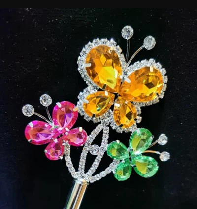 Cetro de mariposa personalizado